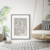 Abstract Lines Print