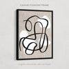 Abstract Lines Print