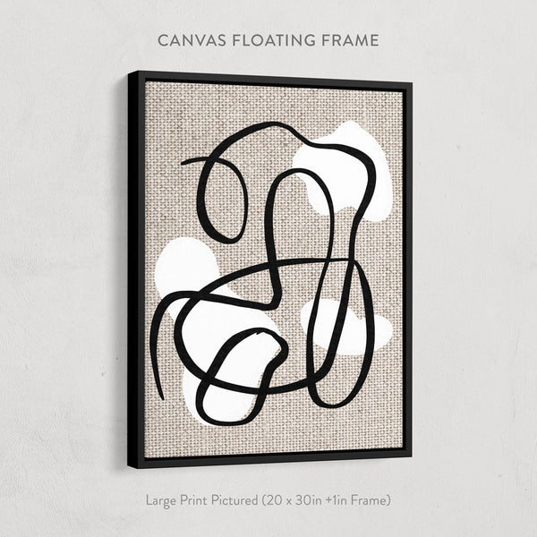 Abstract Lines Print