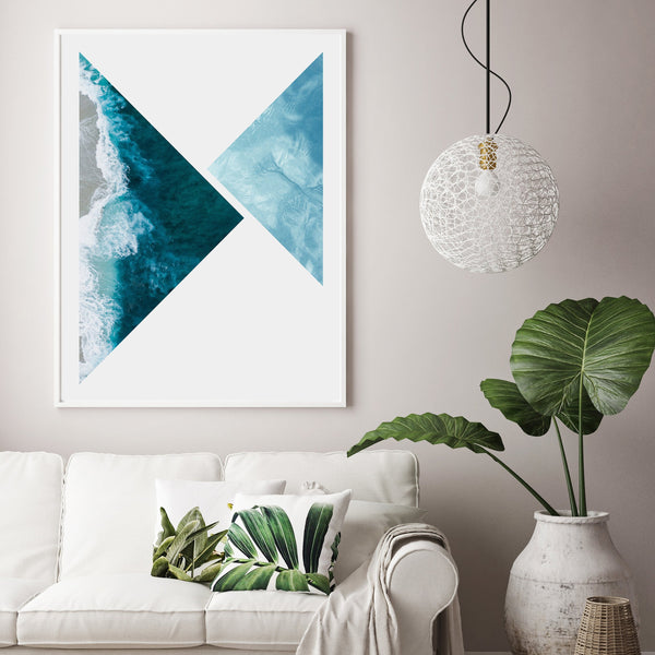 Angled Vibes Print