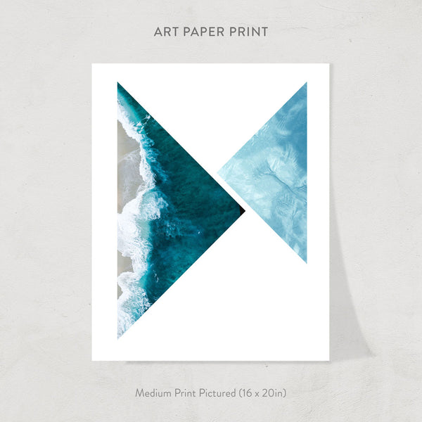 Angled Vibes Print