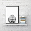 Buddha Statue Print