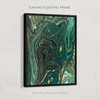 Emerald Marble Print