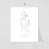 Femme Figure Print