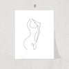 Femme Figure Print