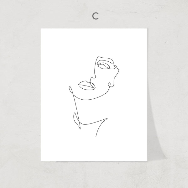 Femme Figure Print