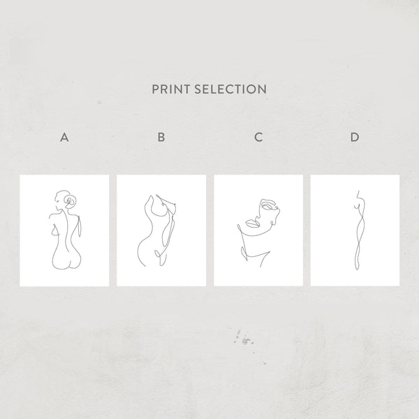 Femme Figure Print