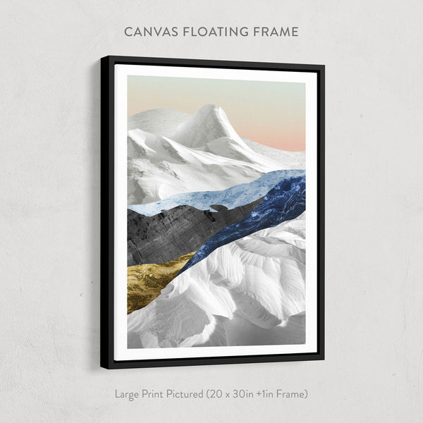 Frozen Pastel Print