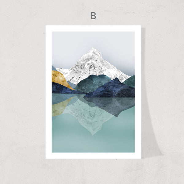 Frozen Pastel Print