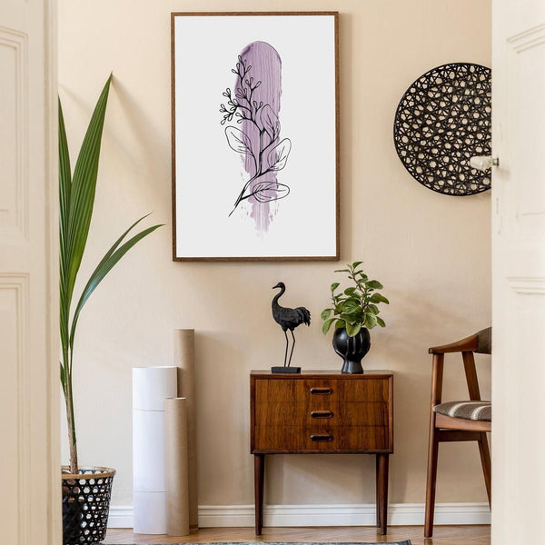 Lavender Eucalyptus Print