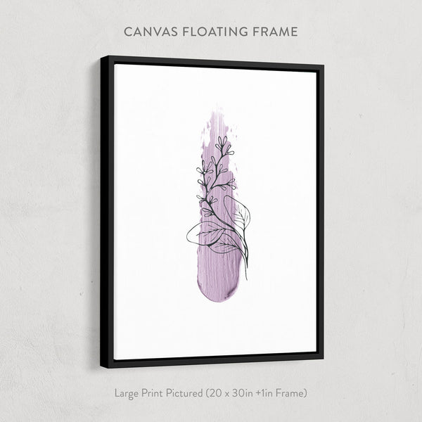 Lavender Eucalyptus Print