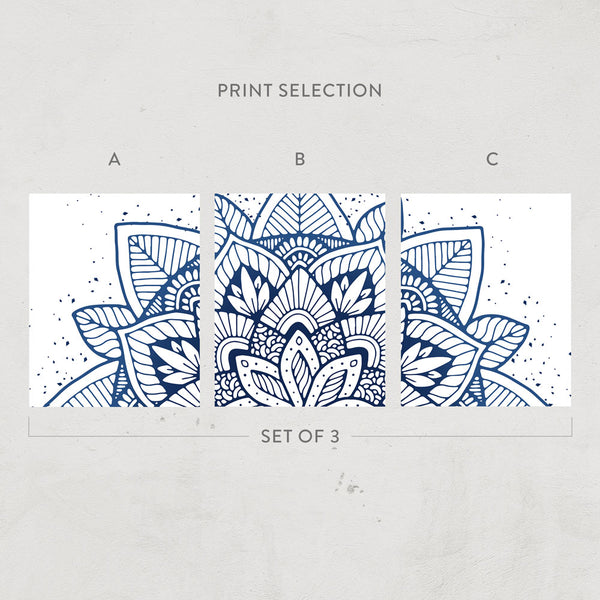 Mandala Effect Series, Mandala Printed Design