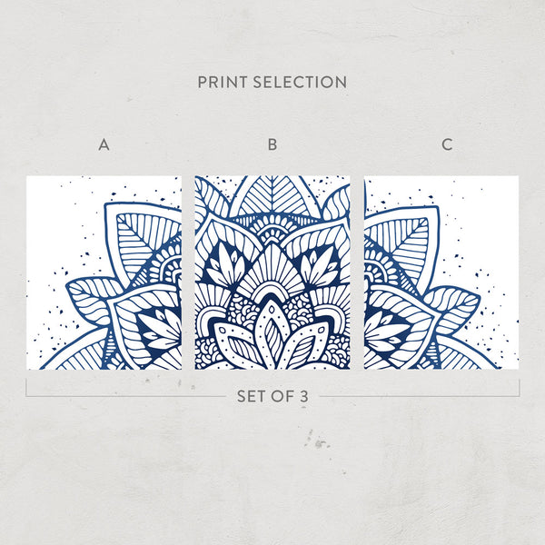 Mandala Effect Print
