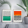 Nordic Abstract Print Collection