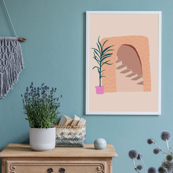 Illustrated Portraits Print