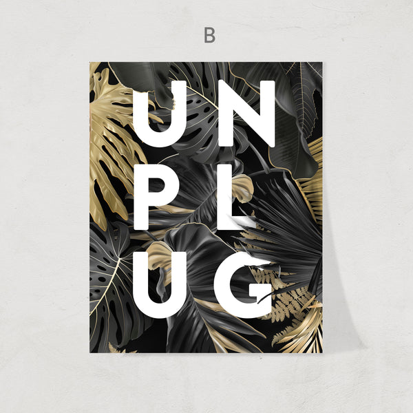 Unwind and Unplug Print Collection