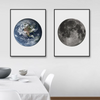 Earth & Moon Prints