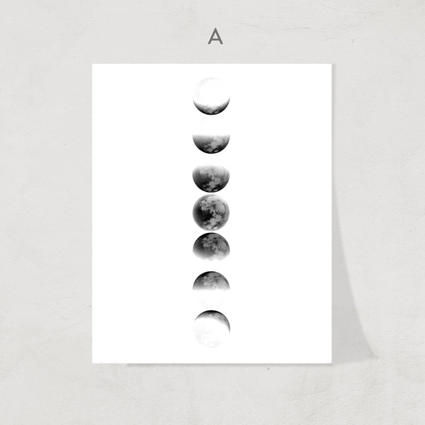 Moon Phase Print