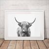 Nordic Bull Print