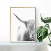 Nordic Mysterious Bull Print