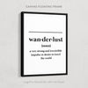 Wanderlust Definition Print