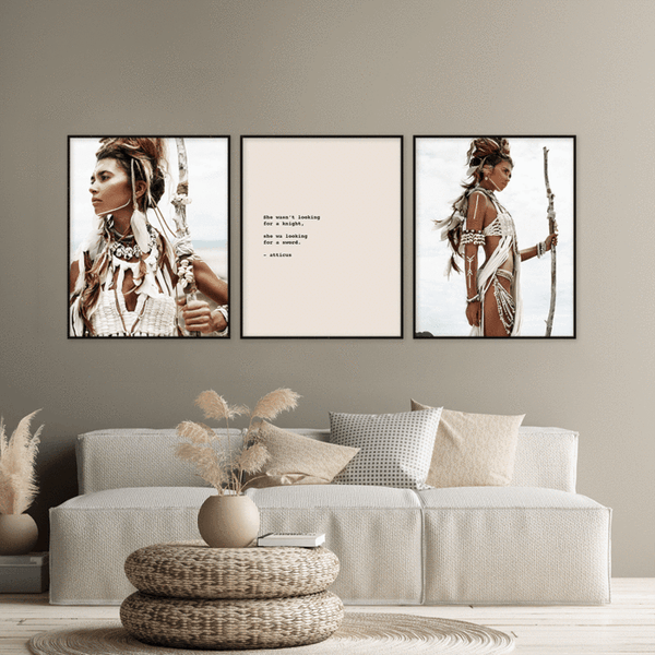 Warrior Woman Prints