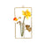 Iron Ins Wall Dried Flowers Vase Wall Hanging Decorations Hanging Home Living Room Background Wall Decorations