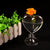 Transparent Creative Love Vase Hydroponic Flower Device Home Decoration Flower Arrangement Craft