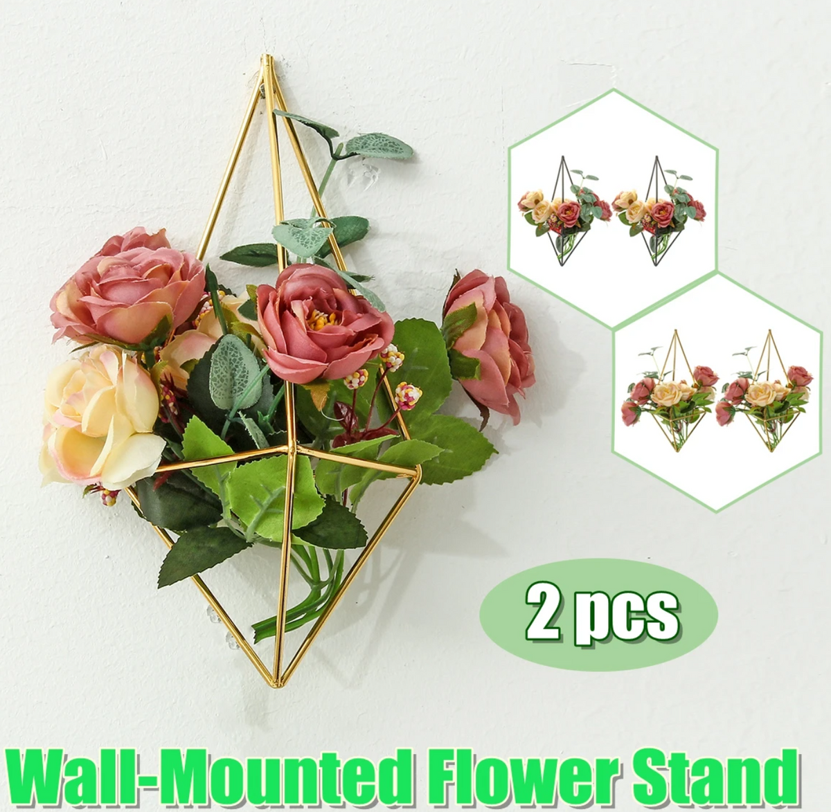 Wall-Mounted Air Flower Plant Stand