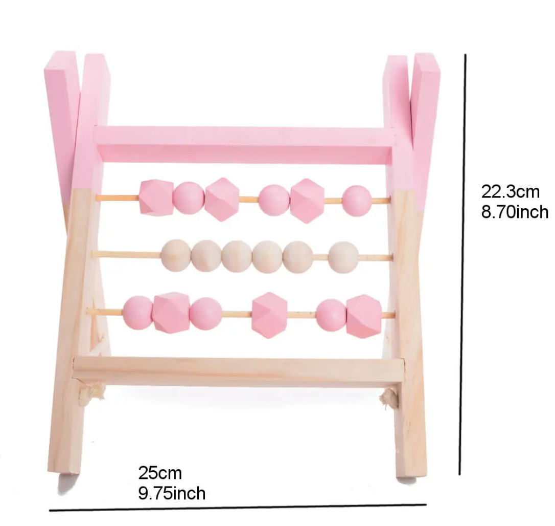 Natural Pine Nordic Wooden Abacus