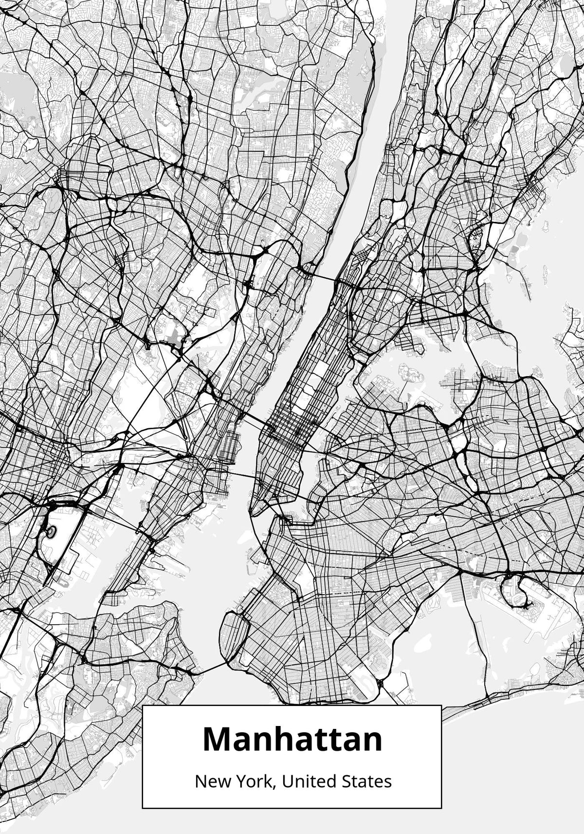 Custom Map Prints