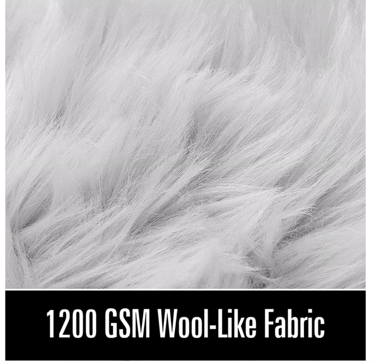 Fluffy Faux Fur Sheepskin Rug