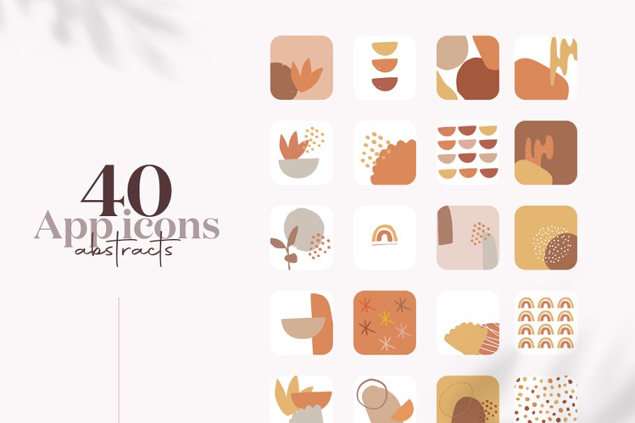 Bold Autumn - iOS 14 Icons