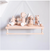 Nordic Style Wooden Bead Hanging Storage Shelf