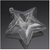 Lucky Star Shape Glass Vase