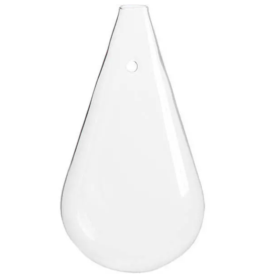 Wall-mounted Water Drop Shape Glass Vase