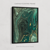 Emerald Marble Print