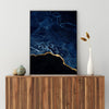 Navy Stroke Print