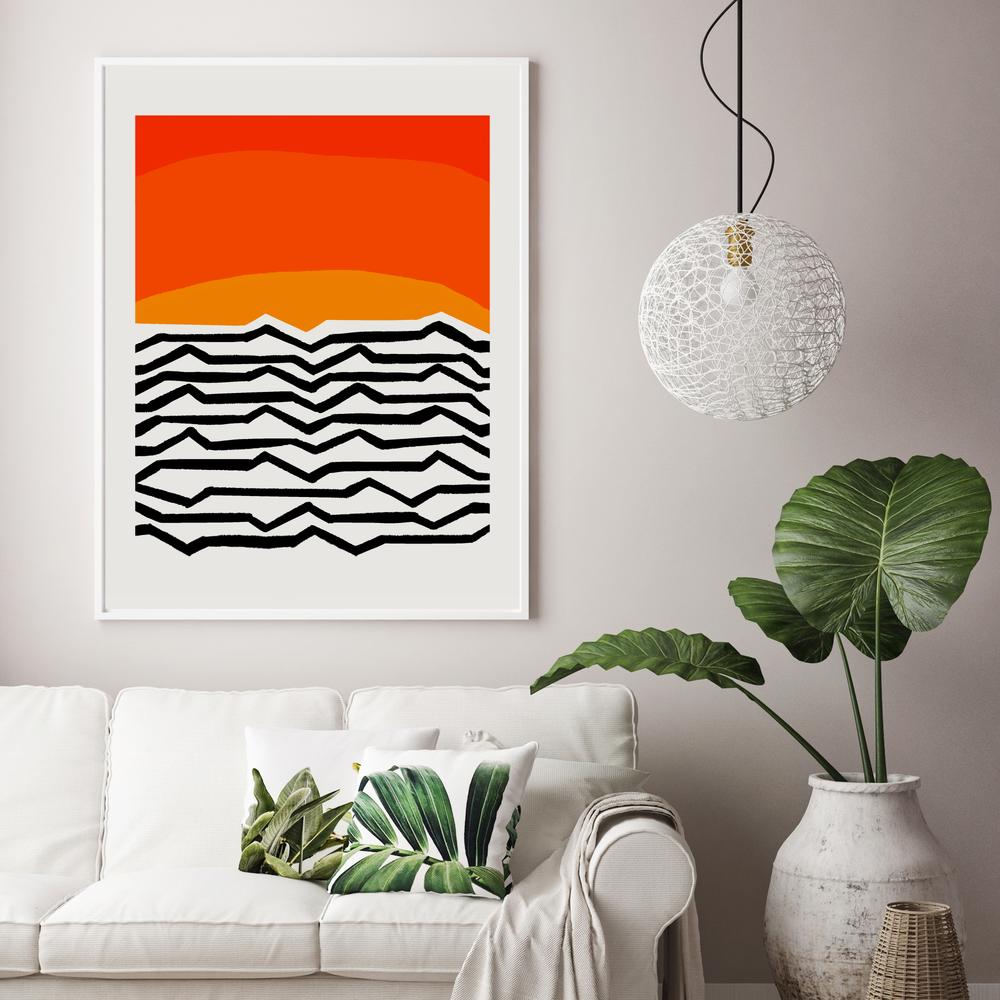 Nordic Abstract Print Collection
