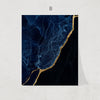 Navy Stroke Print