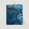 Ocean Marble Prints
