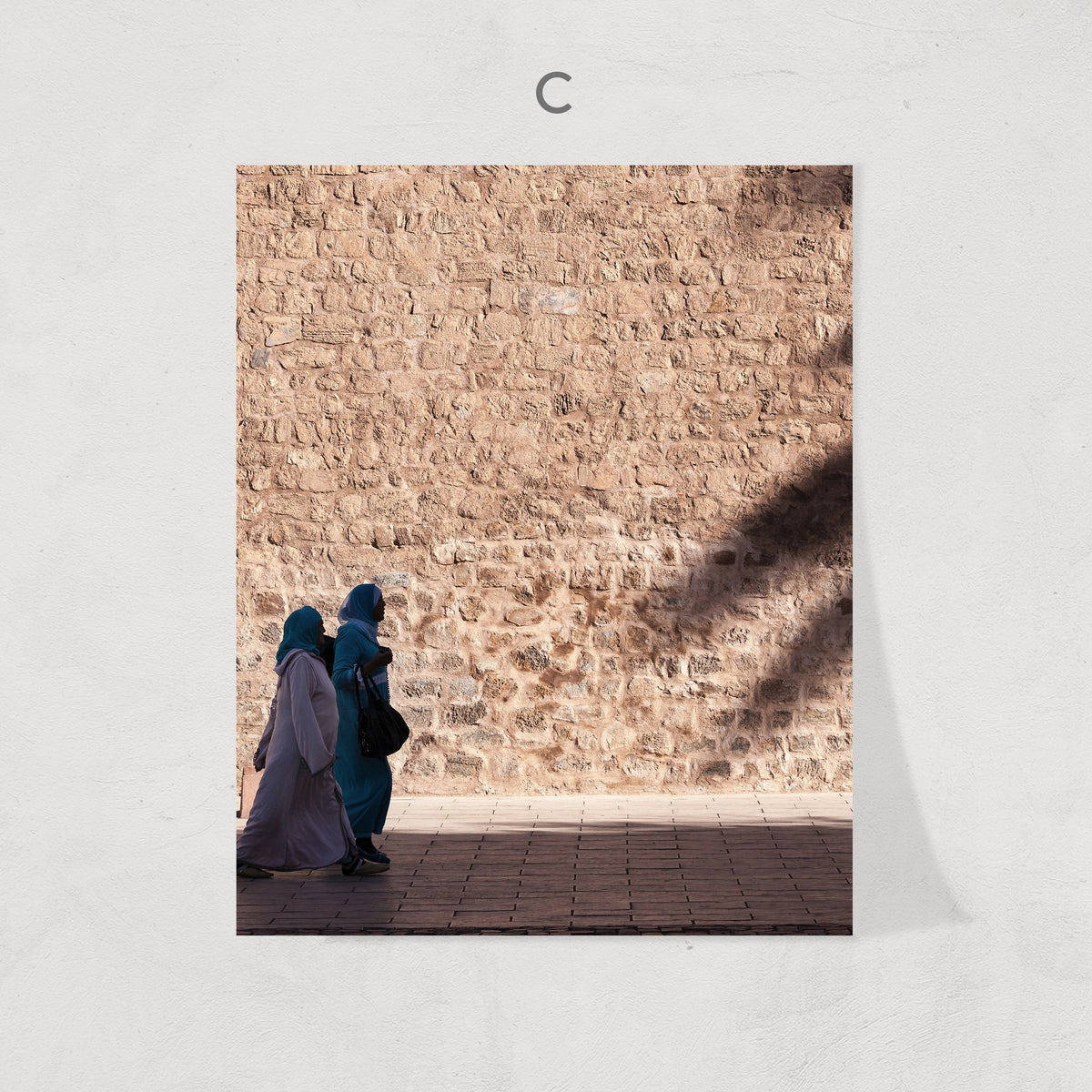 Moroccan Blues Print